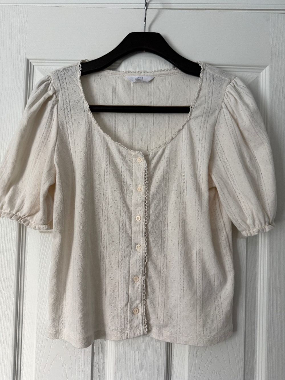 NWOT Time and Tru 100% cotton top size M